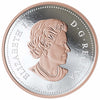 2018 Canada $1 Big Coin Rose-Gold Plated 5oz. Fine Silver (No Tax)