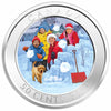 2018 Canada 50-cent 3D Snowball Fight Lenticular Coin