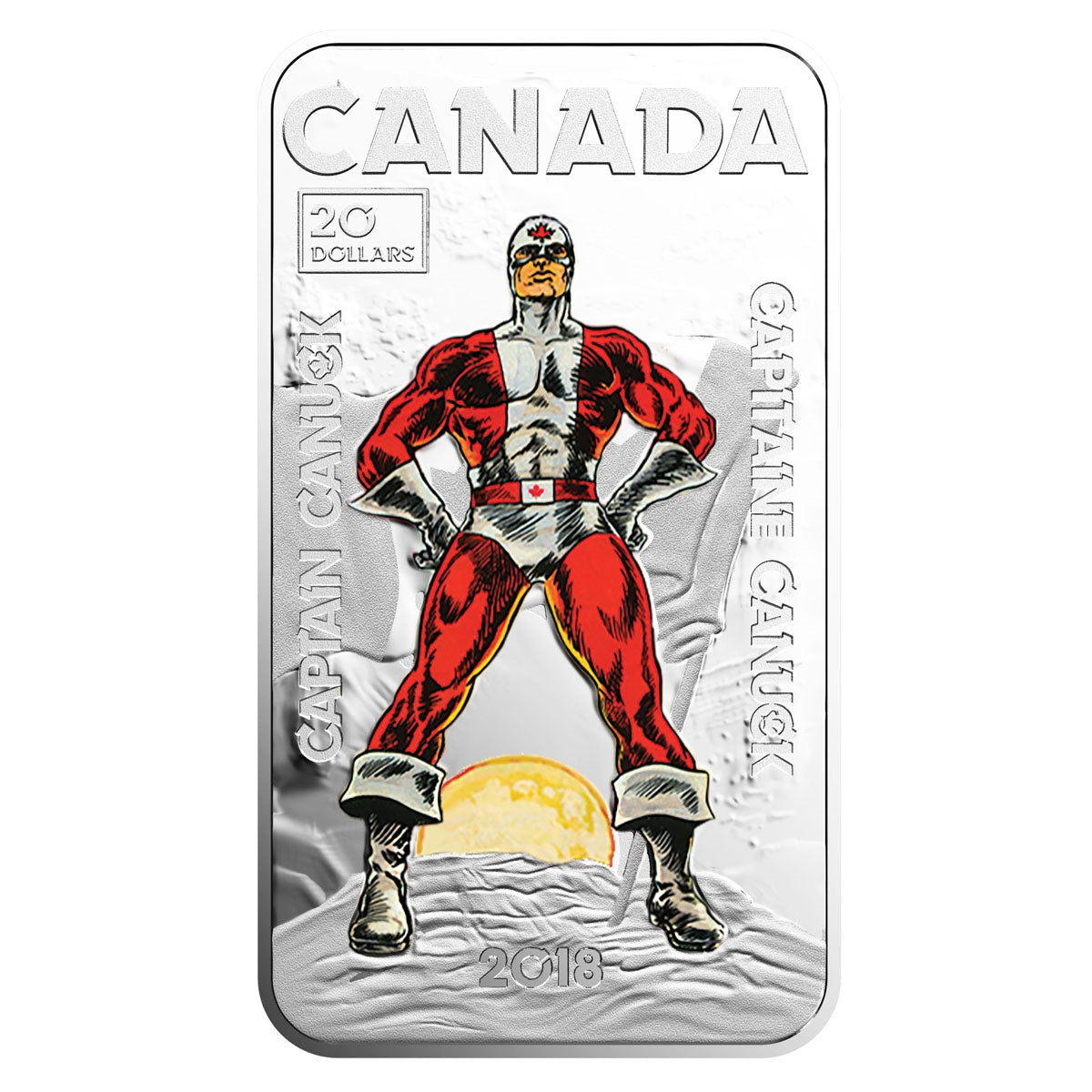 RDC 2018 Canada $20 Captain Canuck Fine Silver Coin (No Tax) Isssues