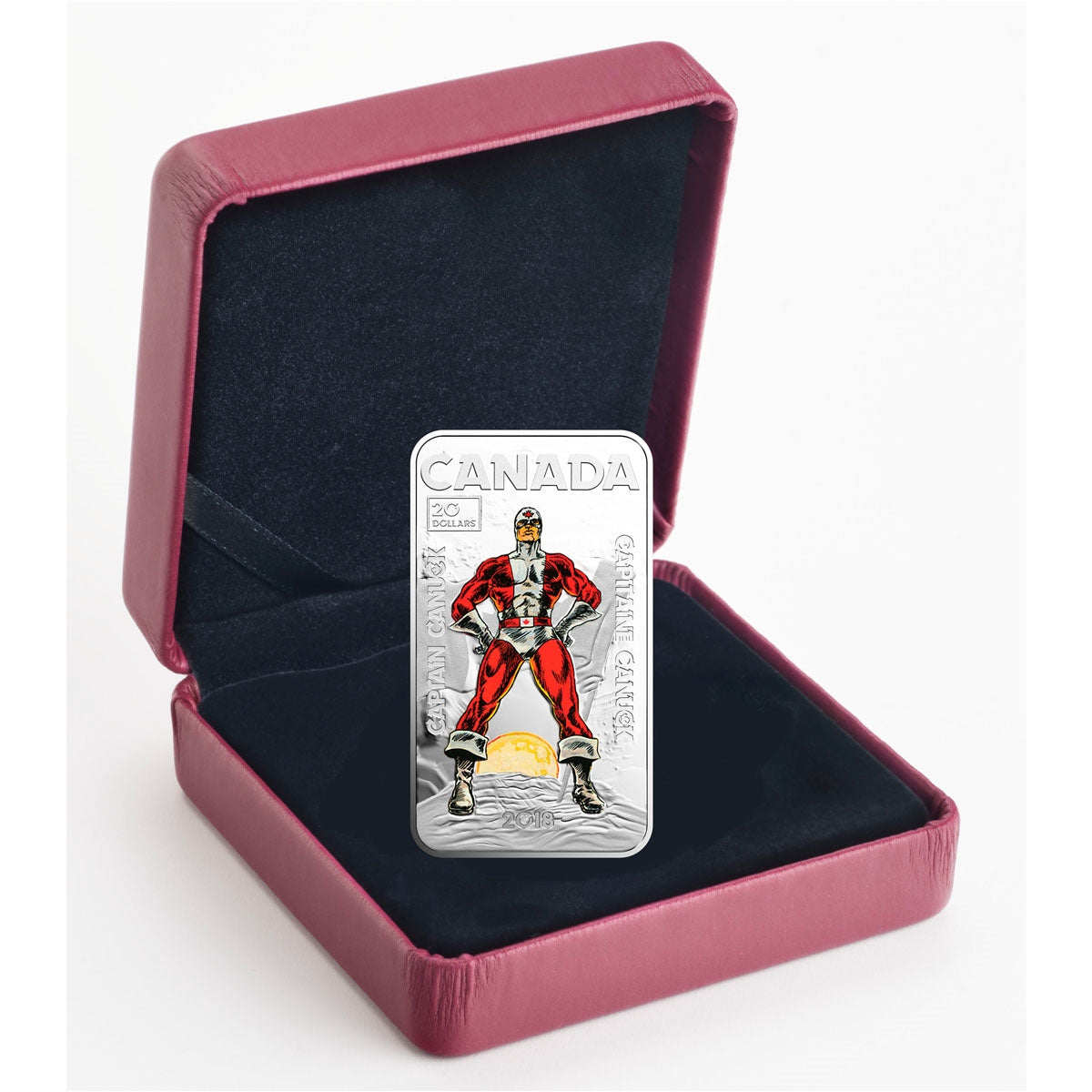 RDC 2018 Canada $20 Captain Canuck Fine Silver Coin (No Tax) Isssues