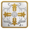 2018 $3 Canadian Coasts - True North Gold Plated Fine Silver (No Tax)