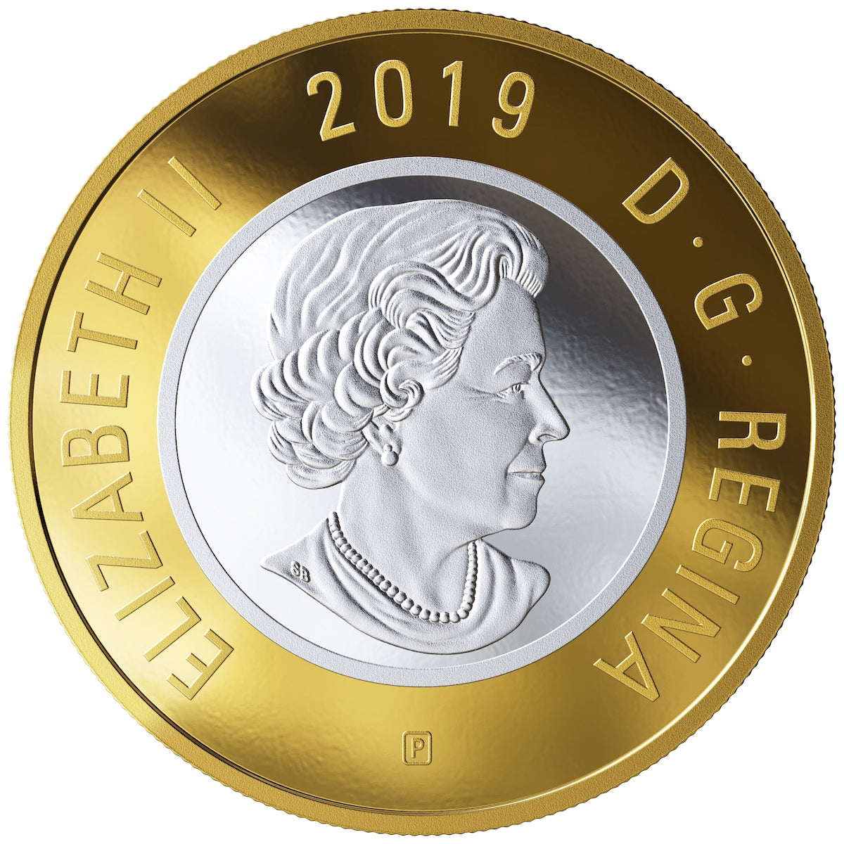 2019 Canada Big Coin 5oz. Reverse-Gold Plated Silver 7-coin Set (No Tax)