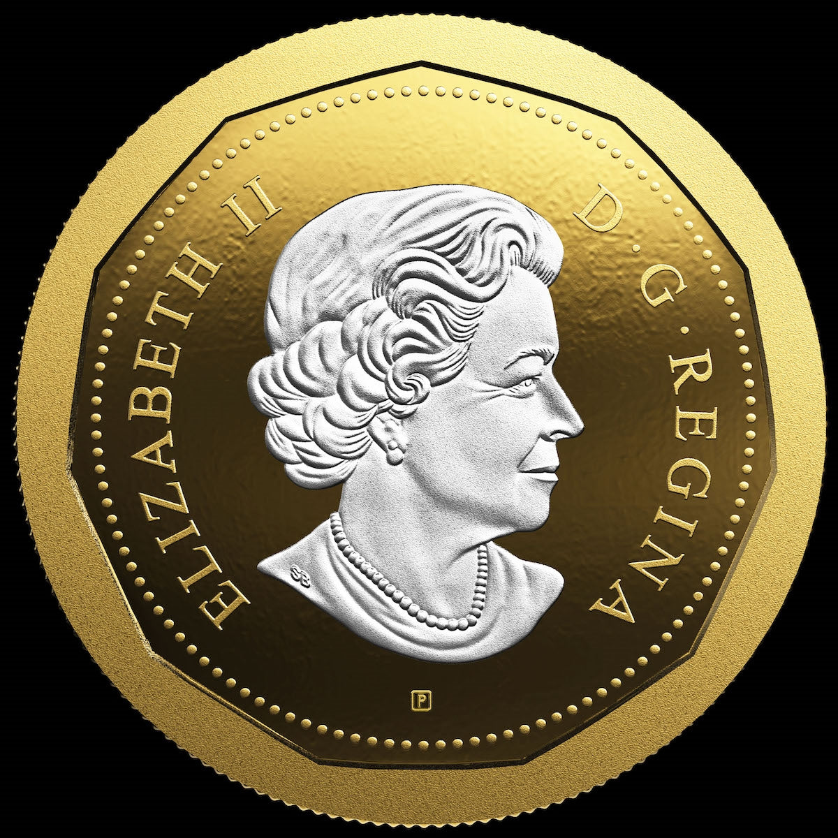 2019 Canada Big Coin 5oz. Reverse-Gold Plated Silver 7-coin Set (No Tax)