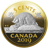 2019 Canada Big Coin 5oz. Reverse-Gold Plated Silver 7-coin Set (No Tax)