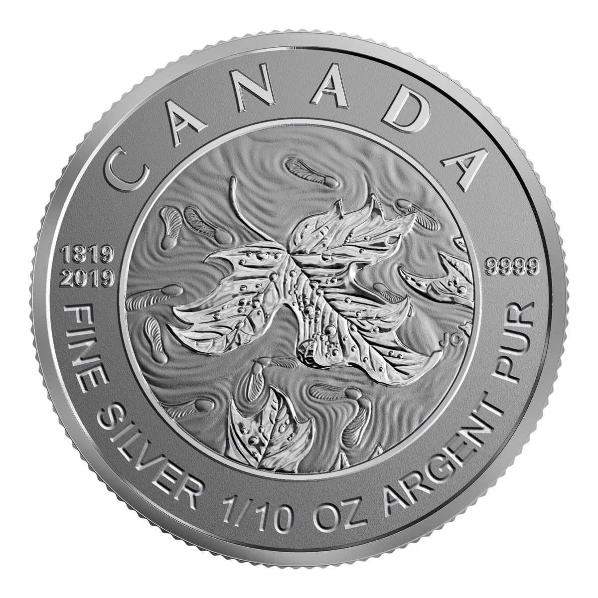 2019 Canada A Bicentennial Celebration Fine Silver Maple Leaf Fractional Set (No Tax)