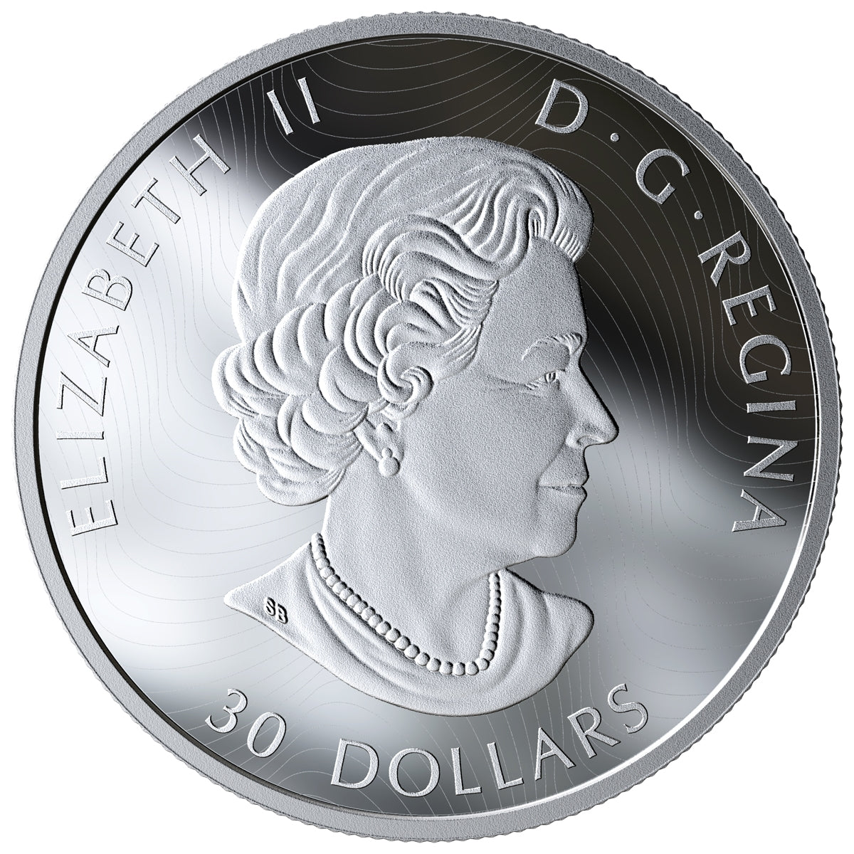 2019 Canada $30 The Wily Wolf Fine Silver (Tax Exempt)