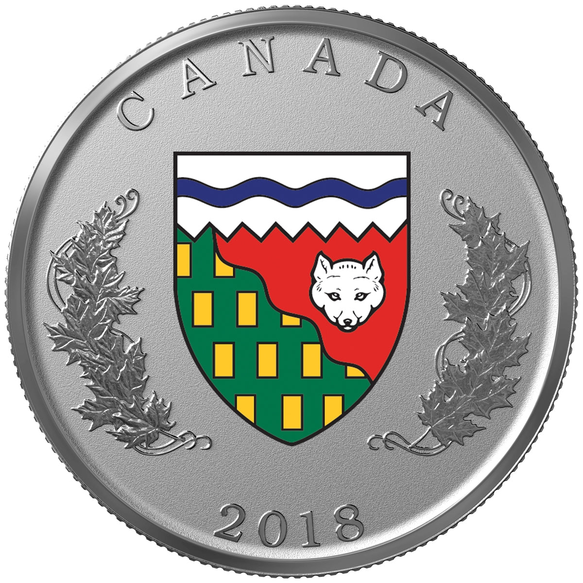 2018 Heraldic Emblems of Canada Fine Silver 14-coin Set (No Tax)