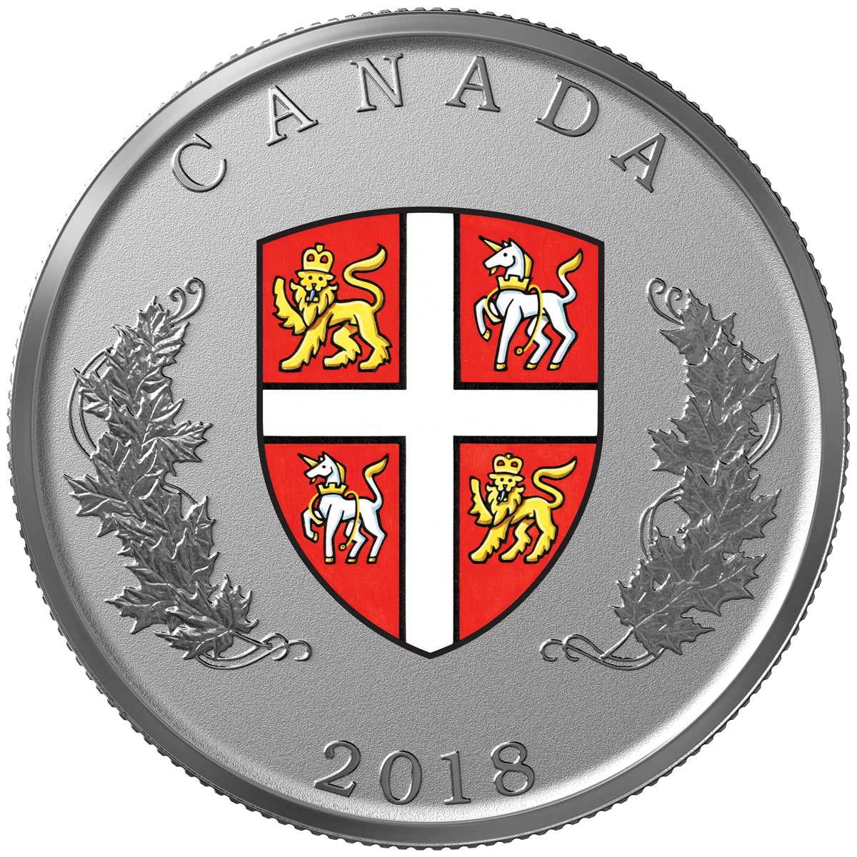 2018 Heraldic Emblems of Canada Fine Silver 14-coin Set (No Tax)