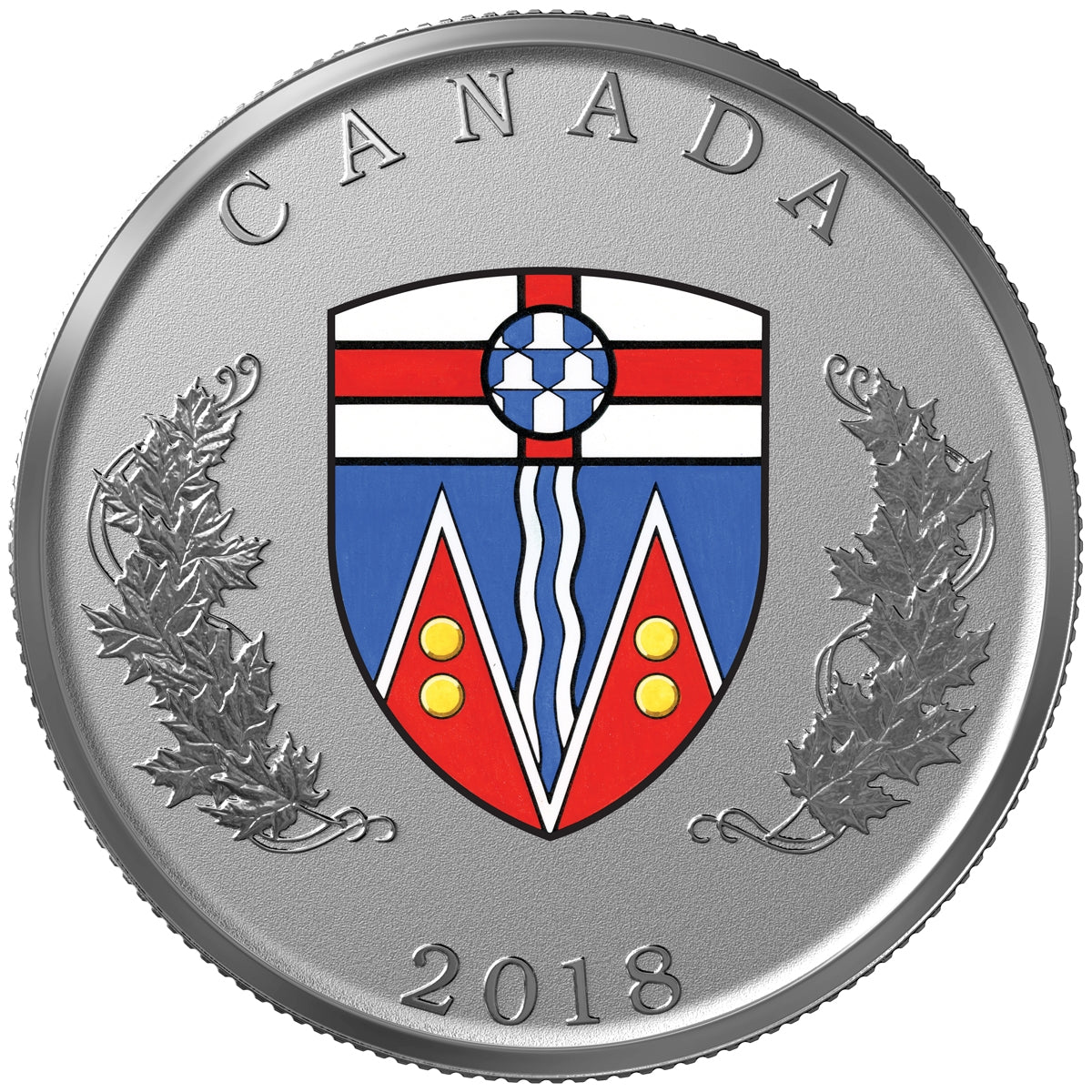 2018 Heraldic Emblems of Canada Fine Silver 14-coin Set (No Tax)
