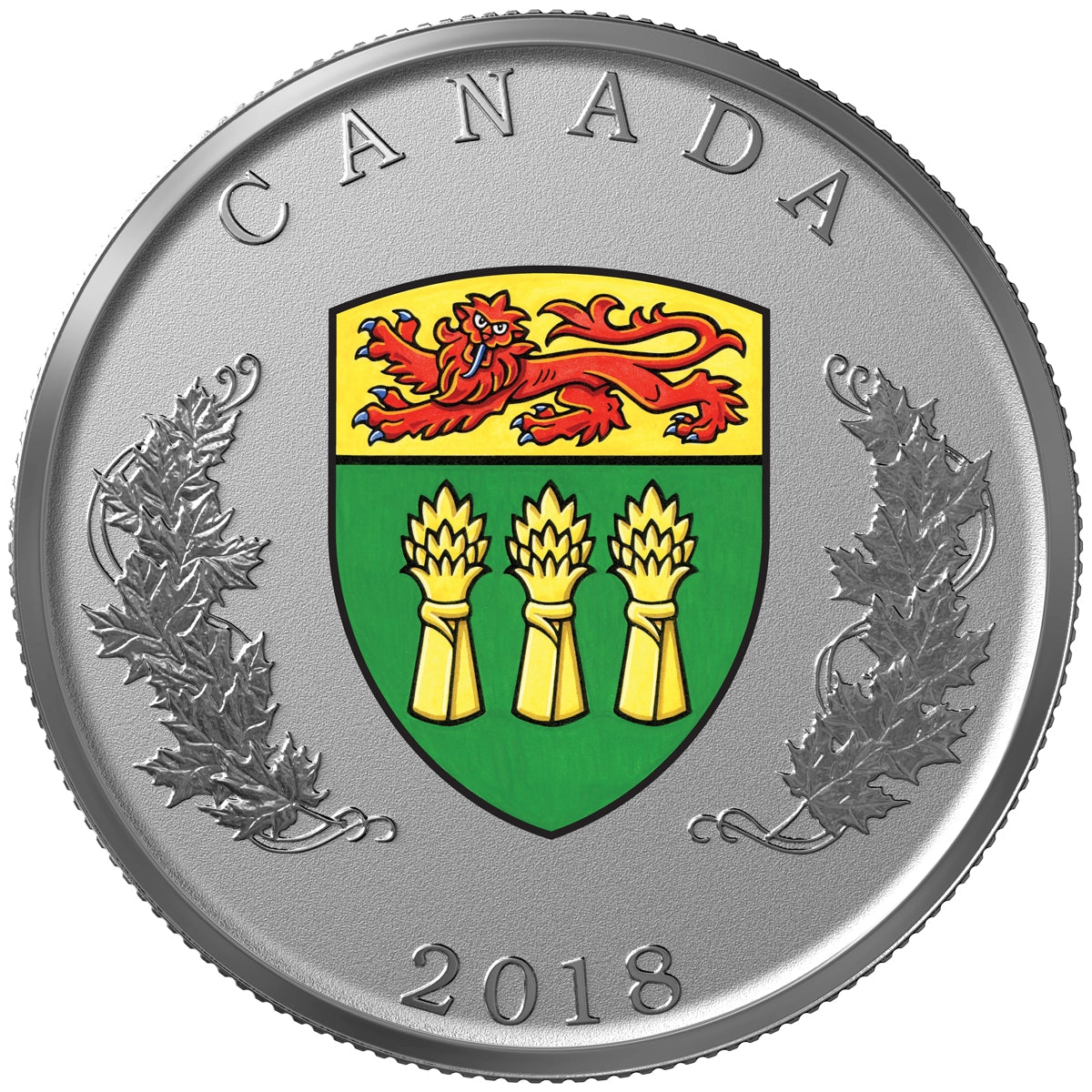 2018 Heraldic Emblems of Canada Fine Silver 14-coin Set (No Tax)