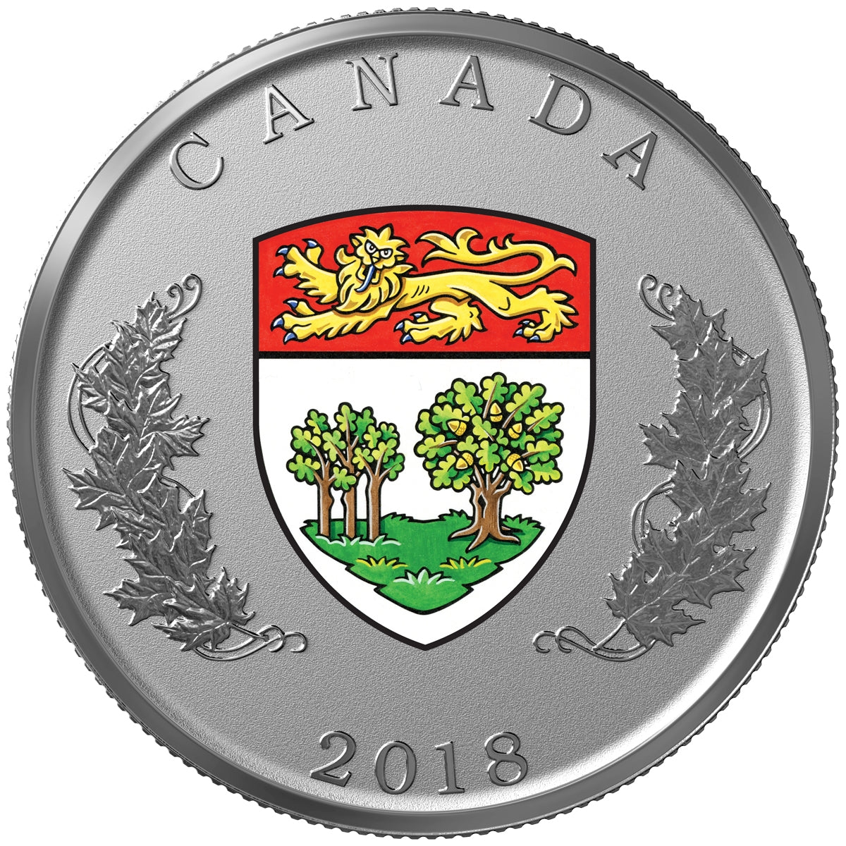 2018 Heraldic Emblems of Canada Fine Silver 14-coin Set (No Tax)