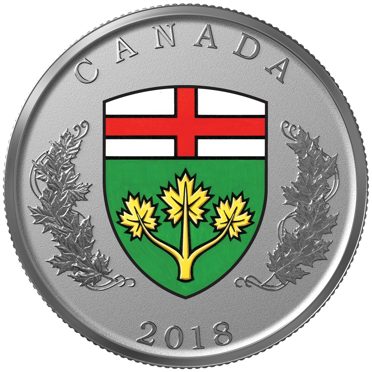 2018 Heraldic Emblems of Canada Fine Silver 14-coin Set (No Tax)