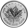 2018 Canada 30th Anniv. of the Platinum Maple Leaf Platinum Fractional Set (No Tax)