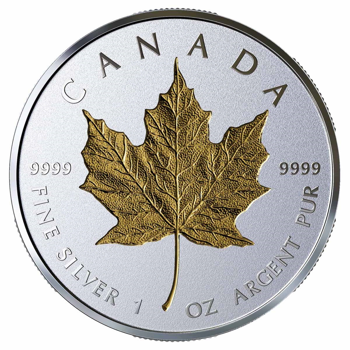 2019 Canada $20 40th Anniversary of the Gold Maple Leaf Fine Silver Coin (No Tax)