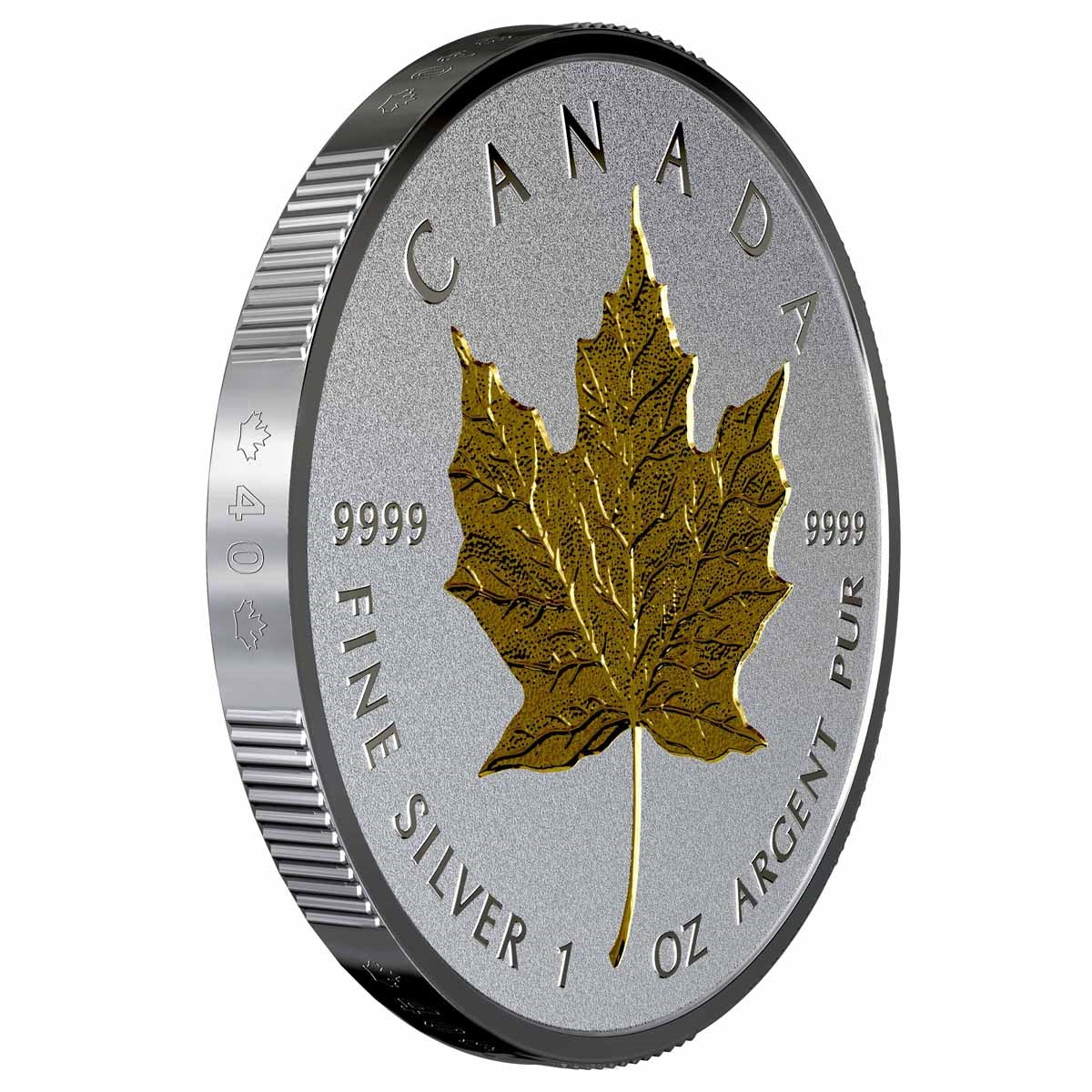 2019 Canada $20 40th Anniversary of the Gold Maple Leaf Fine Silver Coin (No Tax)