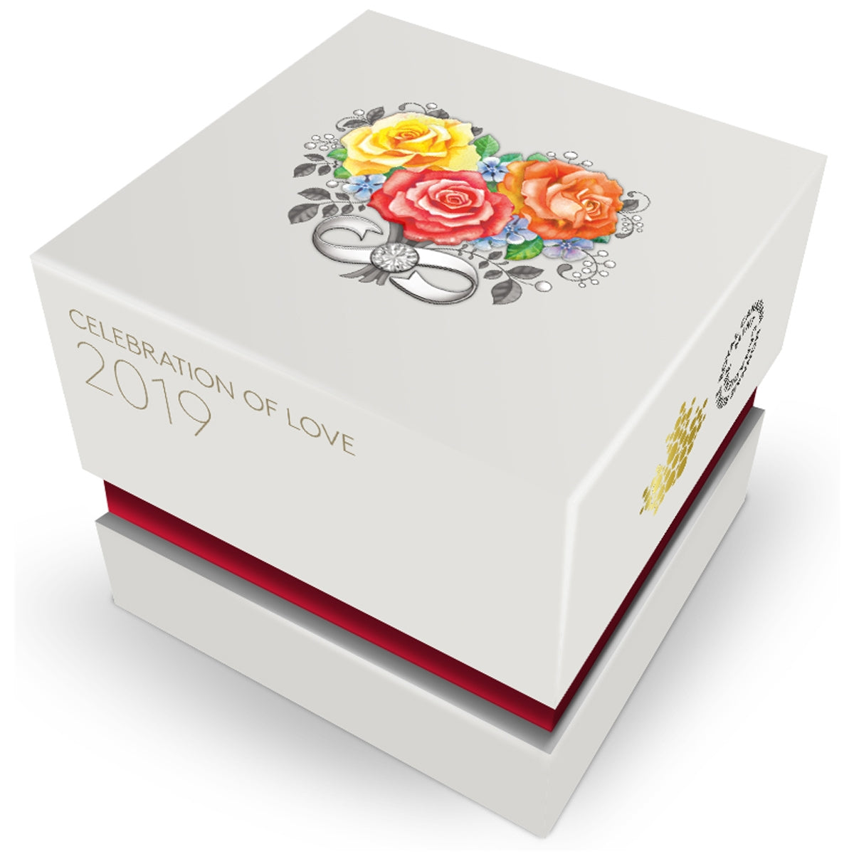 2019 Canada $3 Celebration of Love Fine Silver