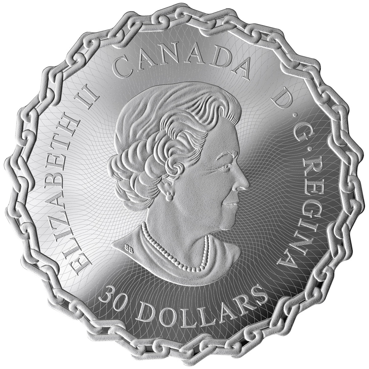2019 Canada $30 60 Years of Prominence - The St. Lawrence Seaway Silver (No Tax)
