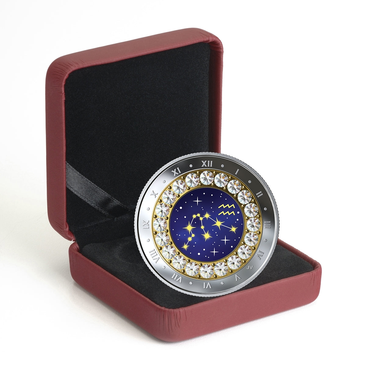 2019 Canada $5 Zodiac Series: Aquarius Fine Silver