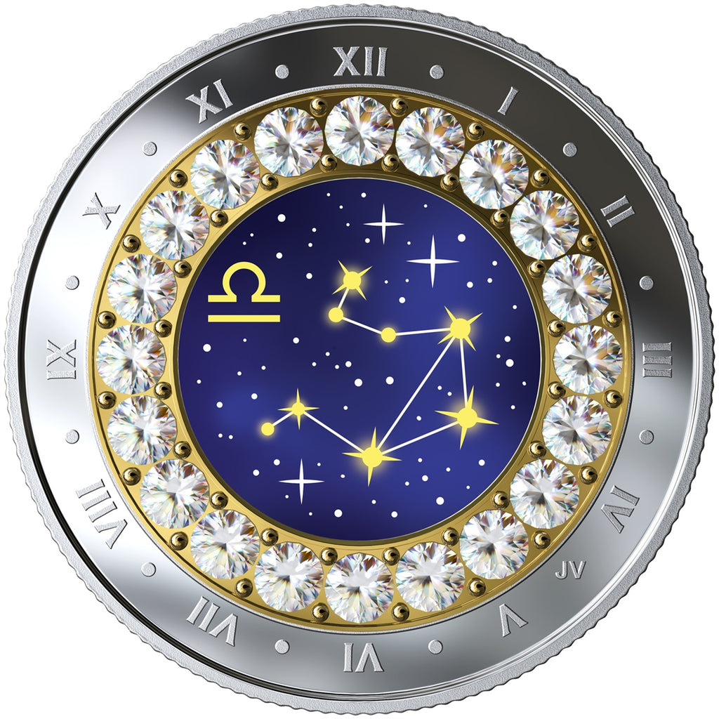 2019 Canada $5 Zodiac Series: Libra Fine Silver Coin