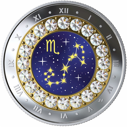 2019 Canada $5 Zodiac Series: Scorpio Fine Silver