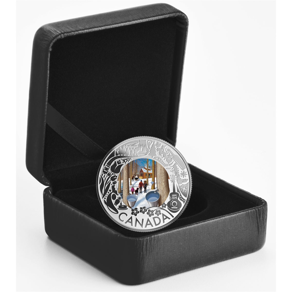 2019 $3 Celebrating Canadian Fun & Festivities Maple Syrup Tasting Silver (No Tax)