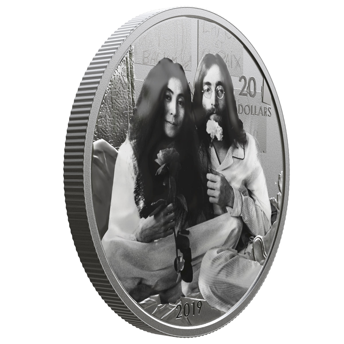 2019 Canada $20 Give Peace A Chance - 50th Anniversary Fine Silver (No Tax)