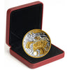 2019 Canada $125 The Benevolent Dragon Fine Silver (No Tax) Marked Red Case