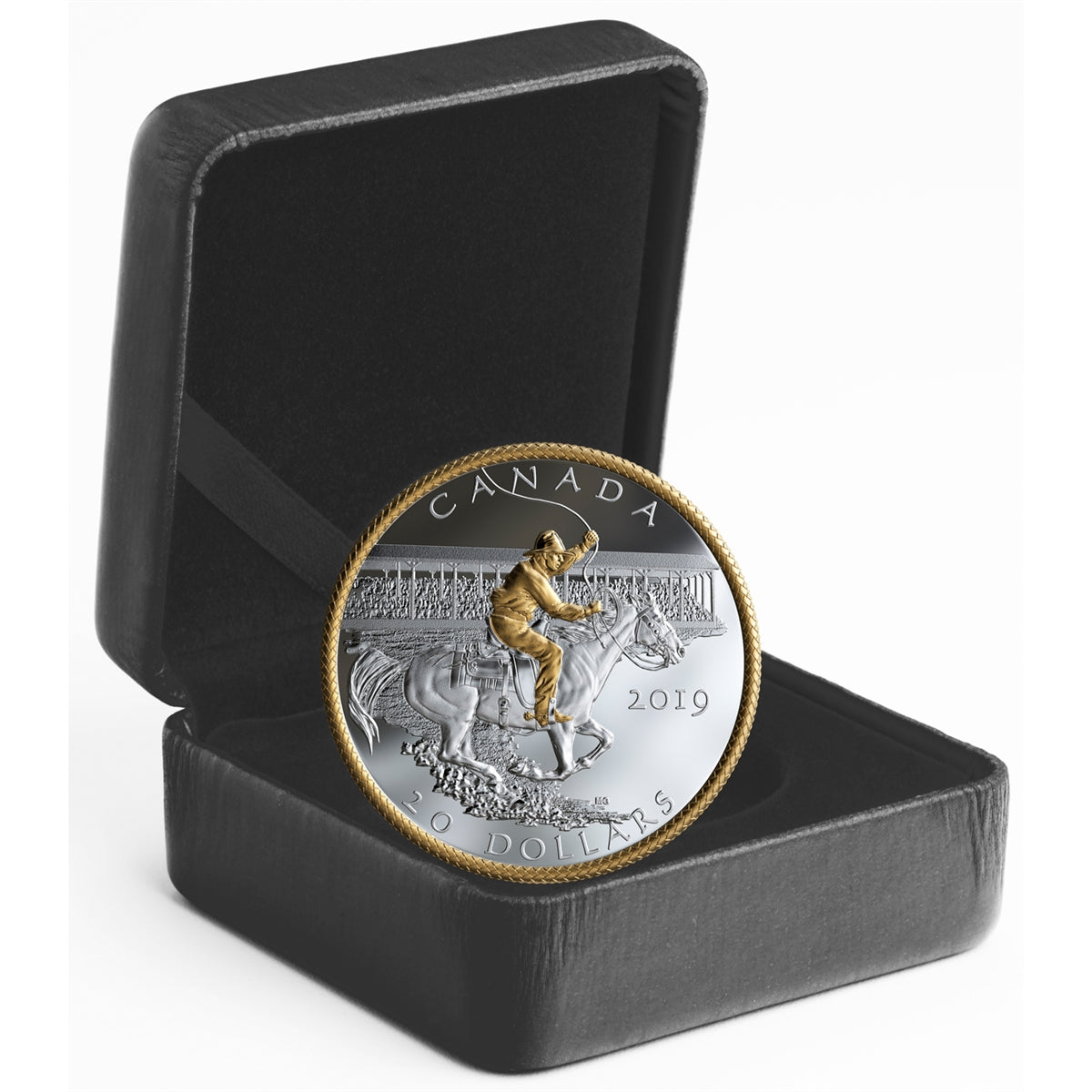 2019 Canada $20 Calgary Stampede - Victory Stampede Fine Silver (No Tax)