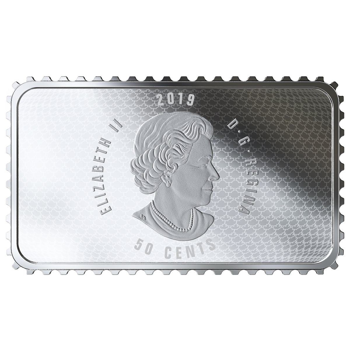2019 Canada 50-cent Queen Victoria Jubilee Rectangular Fine Silver (No Tax)