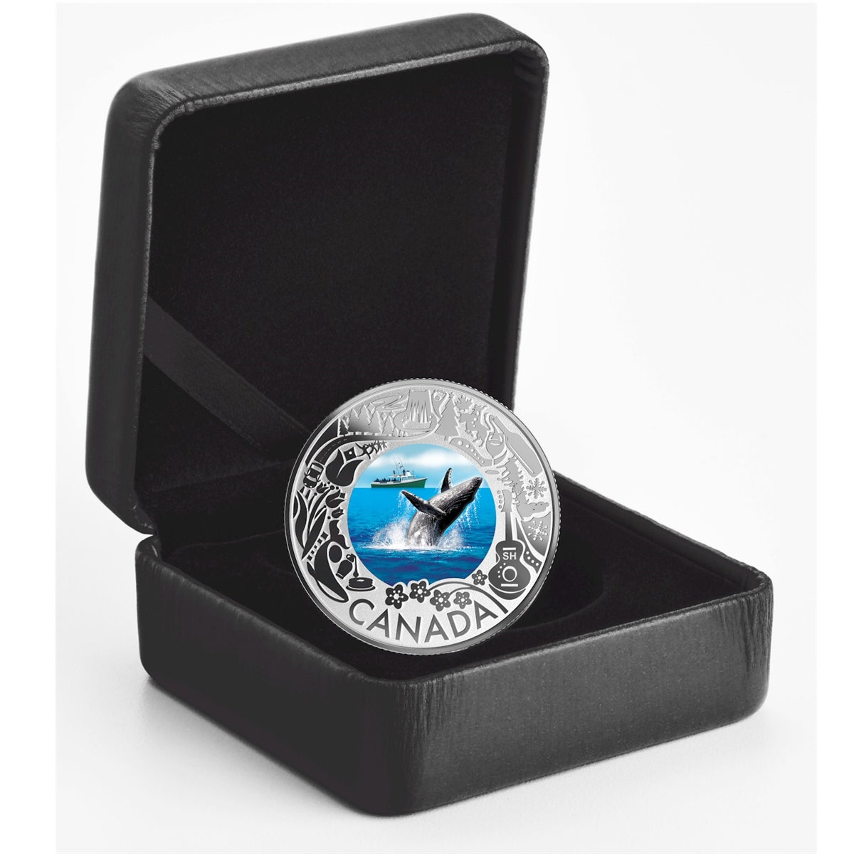 2019 $3 Celebrating Canadian Fun & Festivities - Whale Watching Silver (No Tax)