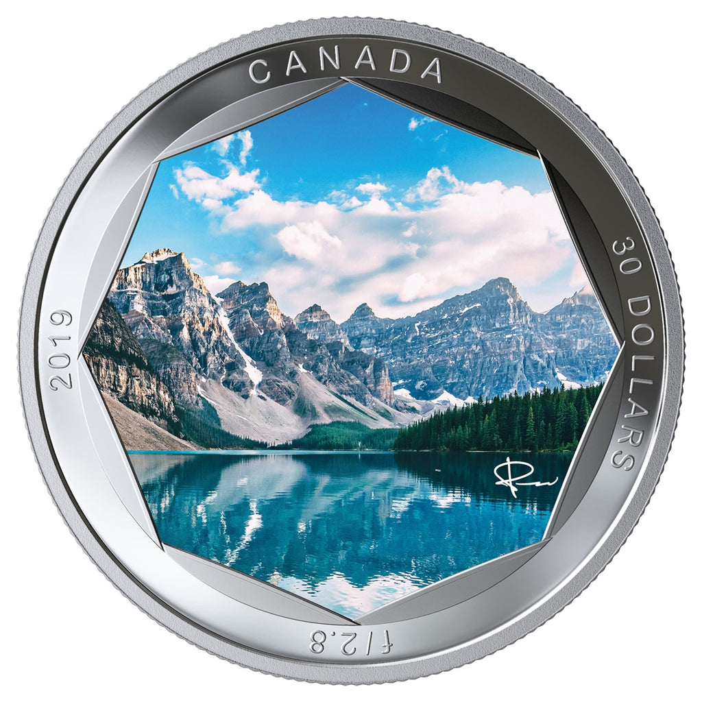 2019 Canada $30 Peter McKinnon Photo Series - Moraine Lake Fine Silver (No Tax)