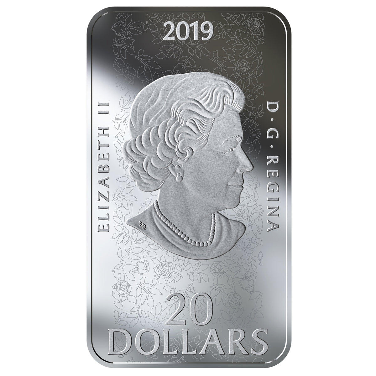 2019 Canada $20 The Sleeping Beauty Fine Silver Rectangular Coin (No Tax)