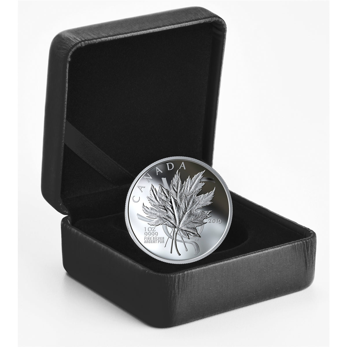 2019 Canada $20 The Beloved Maple Leaf Fine Silver (No Tax)