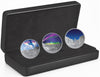 2019 Canada $20 Sky Wonders 3-coin Fine Silver Set in Deluxe Case (No Tax)