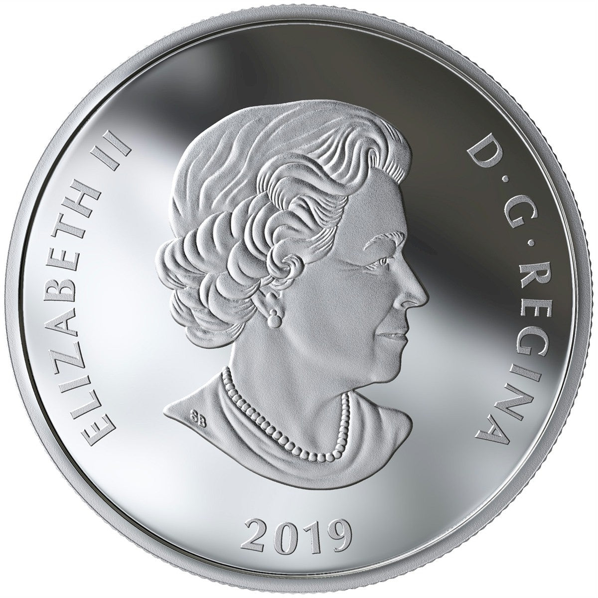RDC 2019 Canada $20 Lights of Parliament Hill Fine Silver (No Tax) scratched capsule
