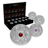 2020 Canada $5 Complete 12-coin Birthstone Set Fine Silver