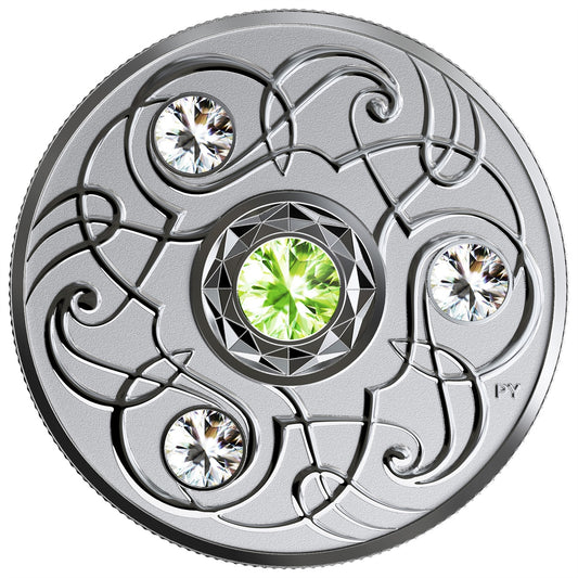 2020 Canada $5 Birthstones: August Fine Silver Coin