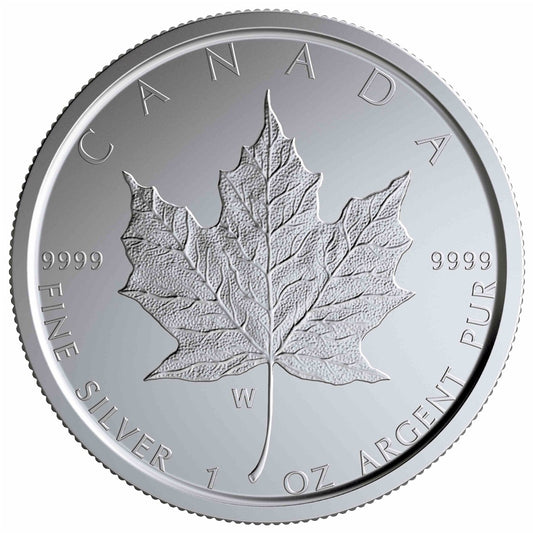 2020 Canada $5 Special Edition Silver Maple Leaf with W Mint Mark (No Tax)