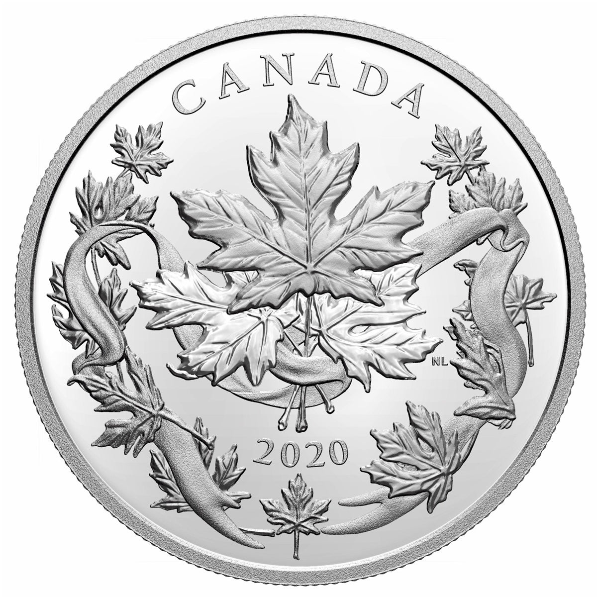 2020 The Canadian Maple Masters Collection Fine Silver 5-coin Set (TAX Exempt)