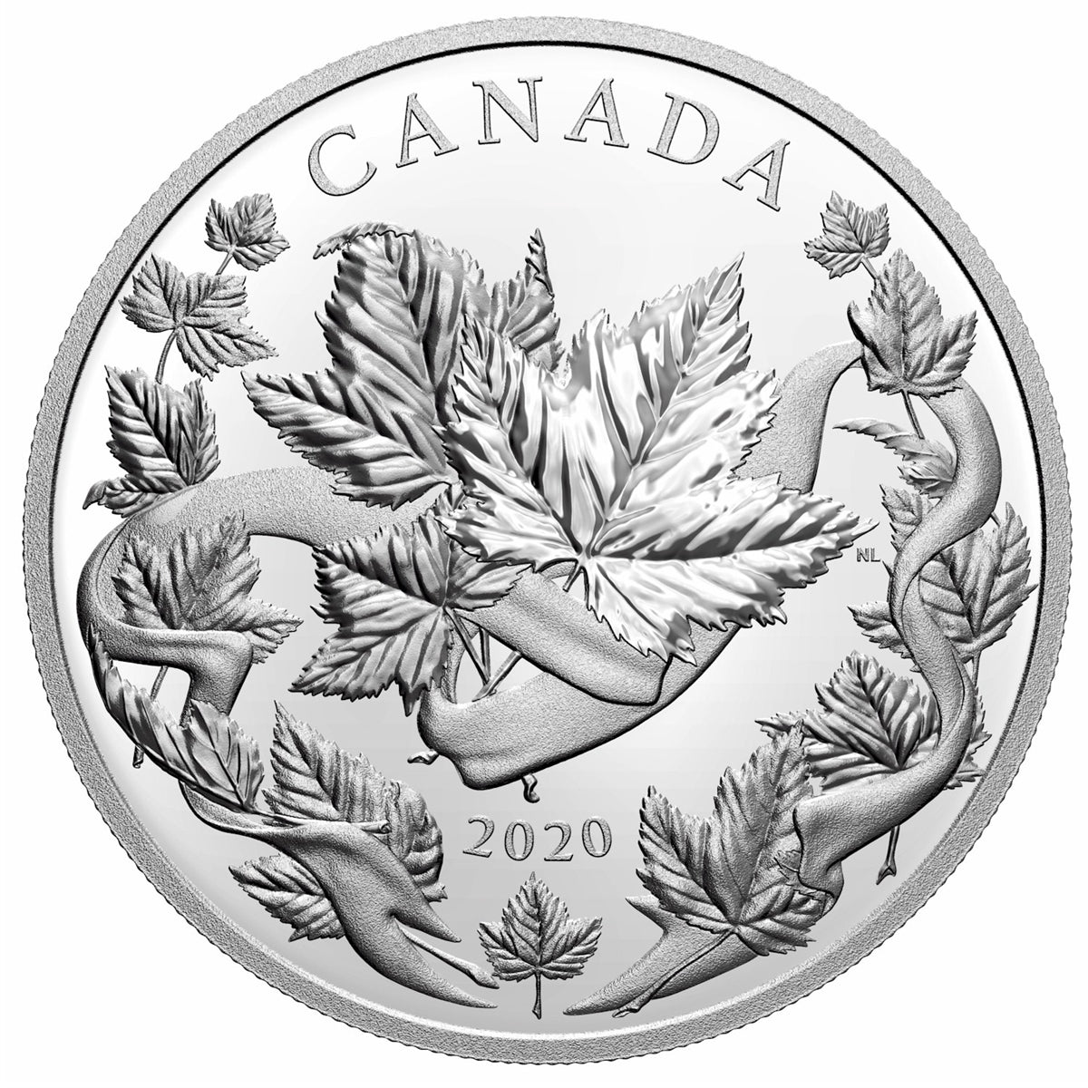 2020 The Canadian Maple Masters Collection Fine Silver 5-coin Set (TAX Exempt)