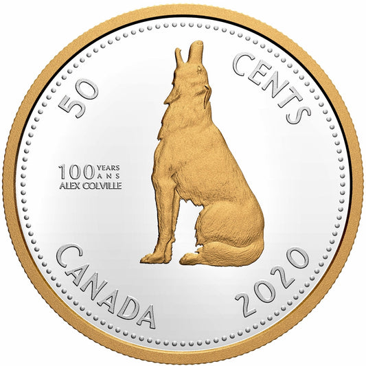 2020 Canada 50-cent 100th Anniversary of the Birth of Alex Colville 2oz. Silver (No Tax)