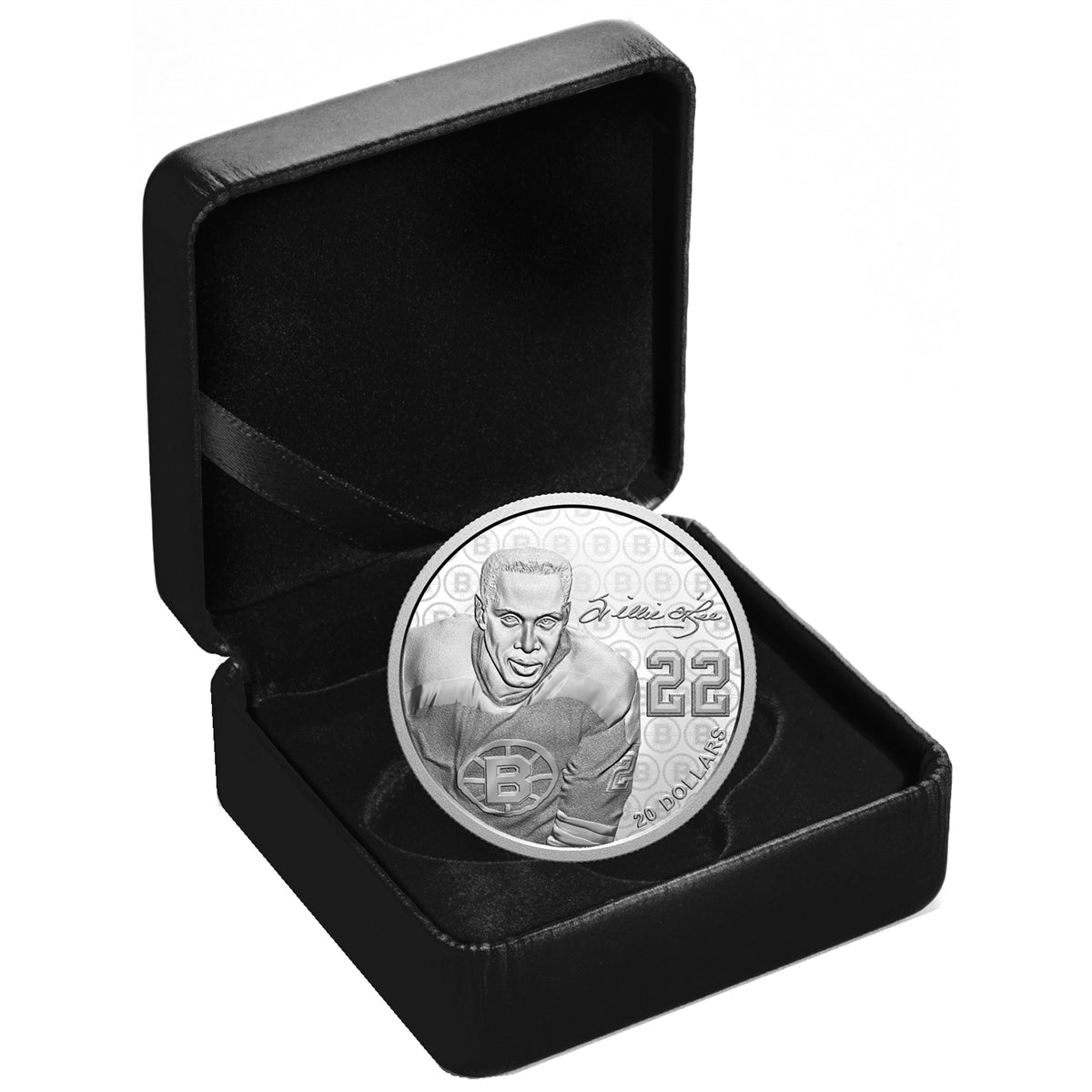 2020 Canada $20 Black History Month: Willie O'Ree Fine Silver Coin (No Tax)