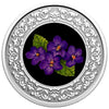 RDC Set of 13x 2020-2021 $3 Floral Emblems of Canada Silver in Case (No Tax) scratched capsules