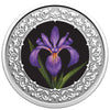 2020 $3 Floral Emblems of Canada - Quebec Blue Flag Iris Fine Silver (No Tax)