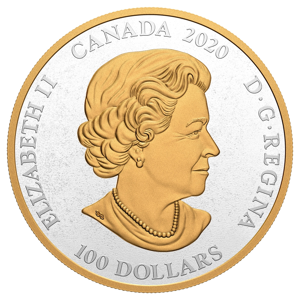 2020 $100 Archival Treasures: The Armorial Bearings of the Dominion of Canada (No Tax)