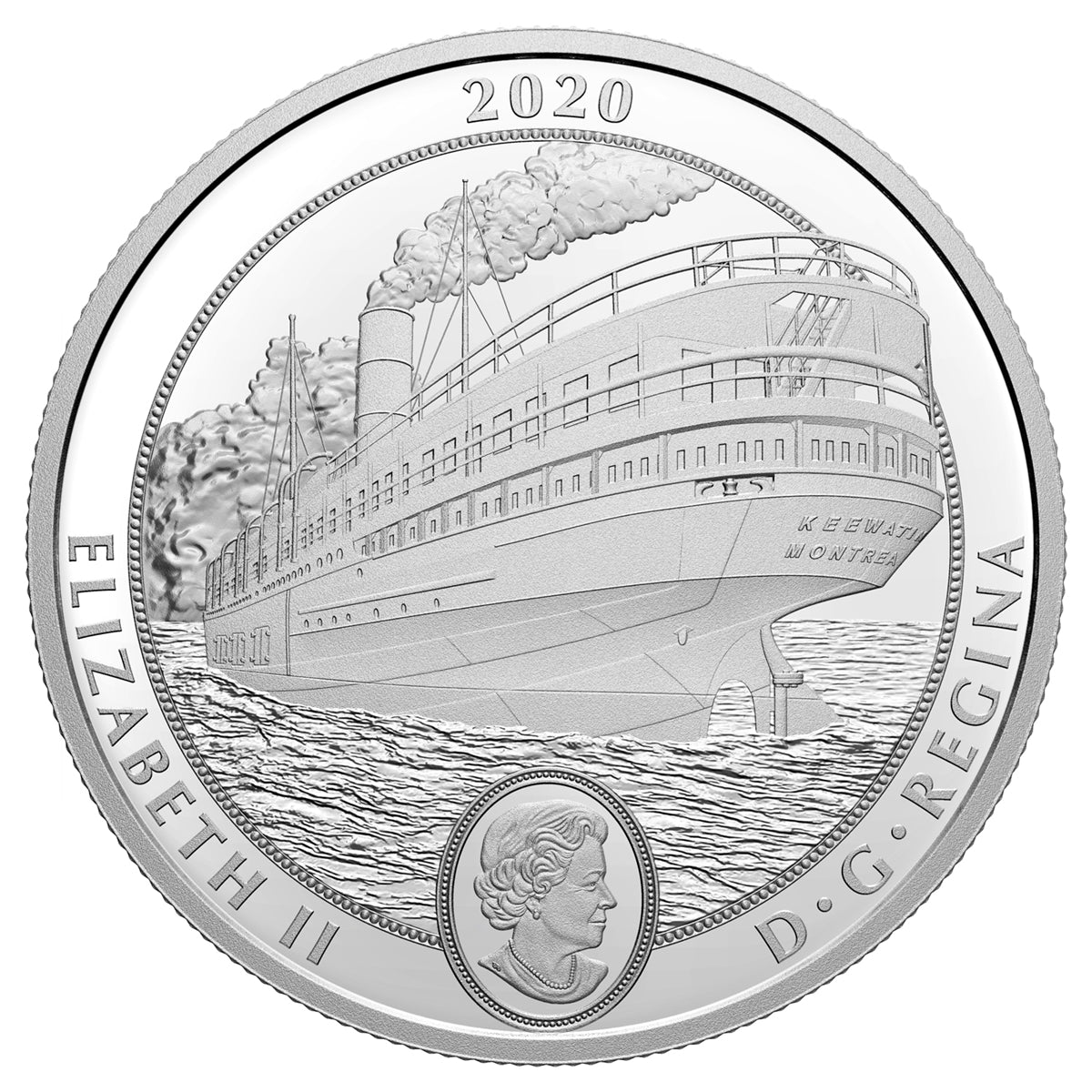 RDC 2020 Canada $30 SS Keewatin Fine Silver (No Tax) impaired