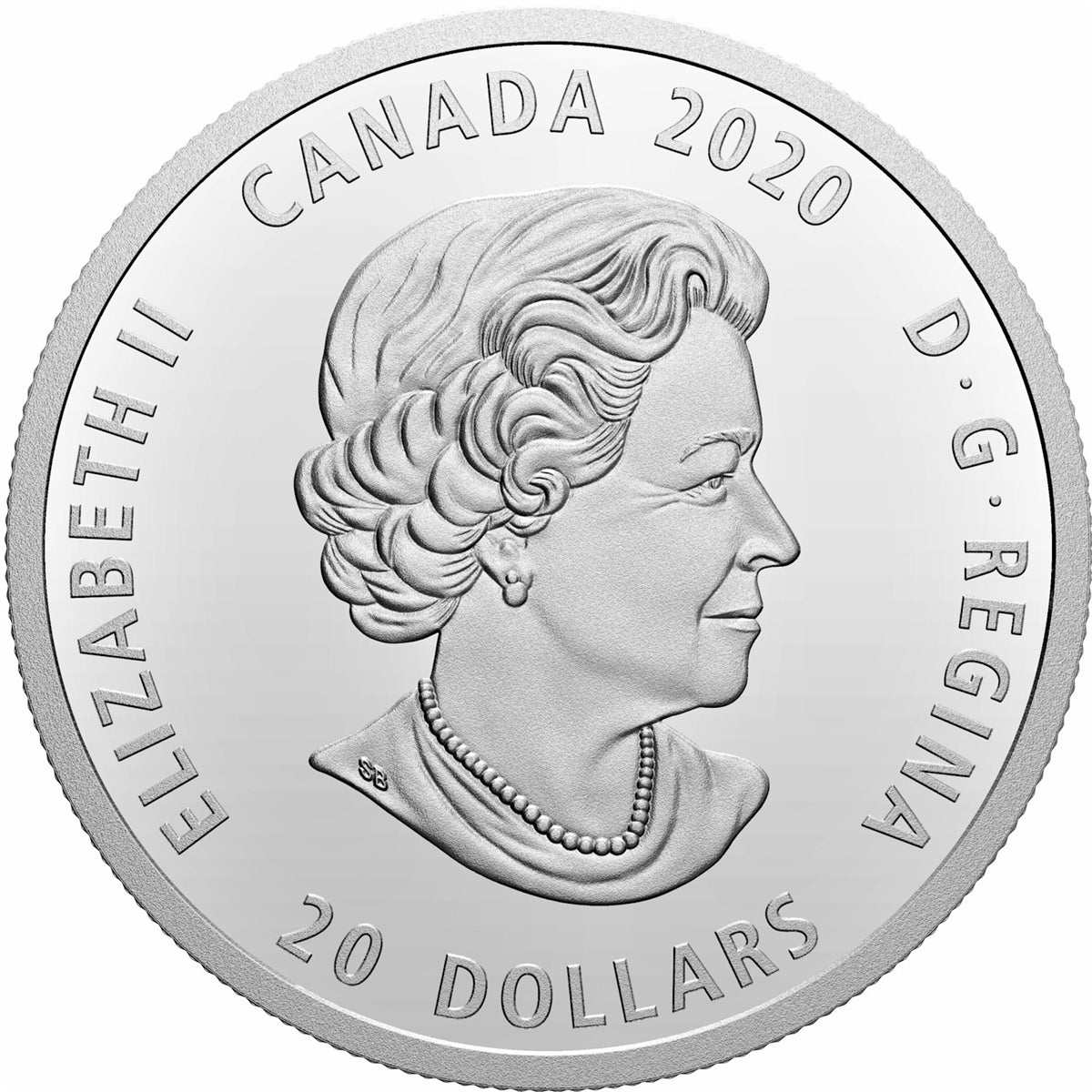 2020 Canada $20 Bill Reid Xhuwaji Haida Grizzly Bear Fine Silver (No Tax)