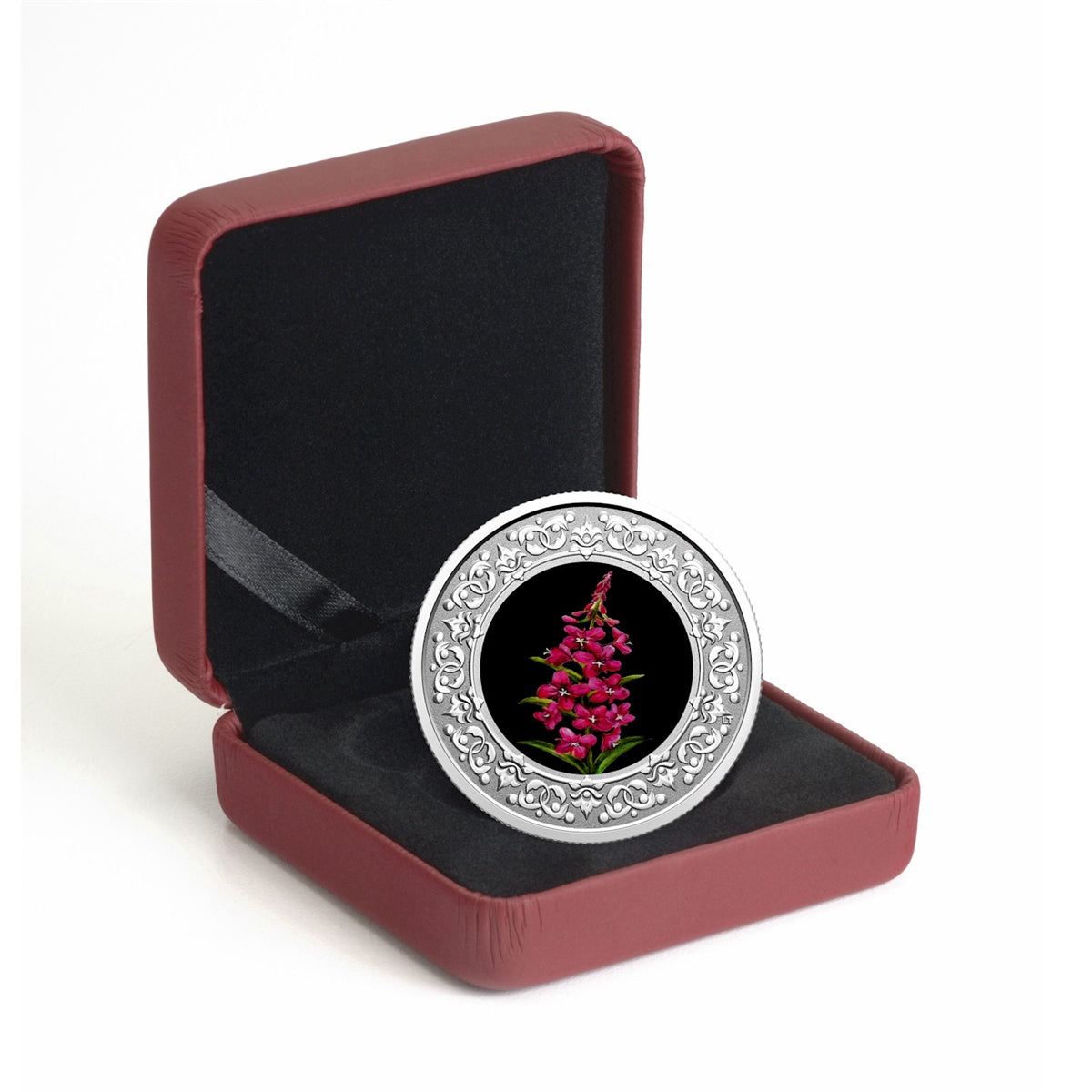 2021 $3 Floral Emblems of Canada - Yukon: Fireweed Fine Silver (No Tax)