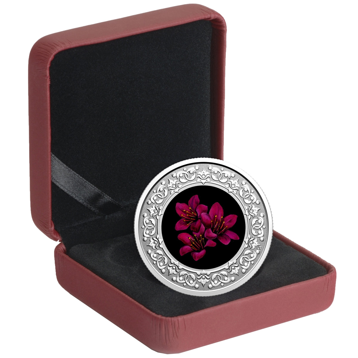 2021 $3 Floral Emblems of Canada - Nunavut: Purple Saxifrage Fine Silver (No Tax)