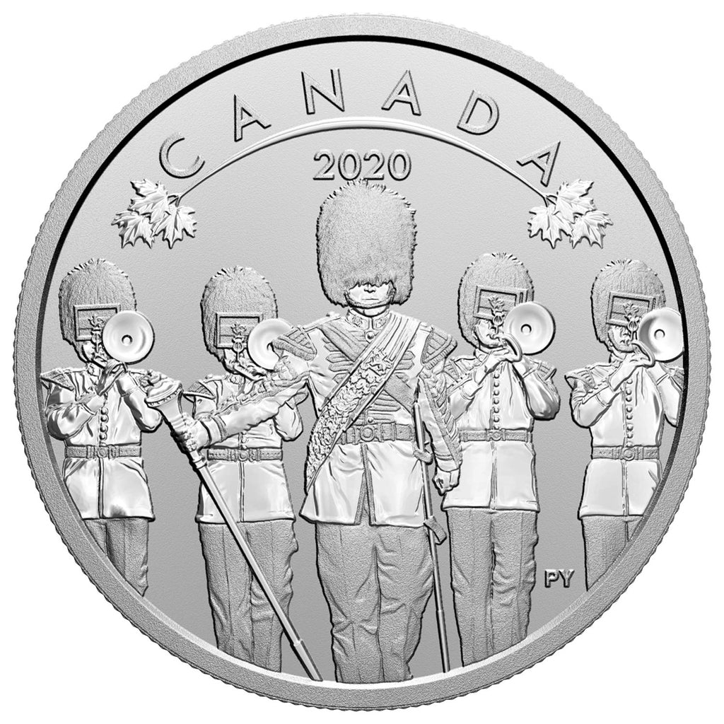 2020 $10 O Canada! Changing of the Guard Fine Silver Coin (No Tax)